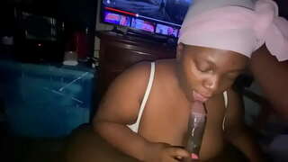 Besar punggung wanita Gemuk Backshots dan ceroboh hisap