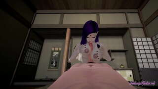 Titans-Yeniyetmələr Multik - Nöqtəsi Baxımından Рэйвен oral, дрочка сисек və трах