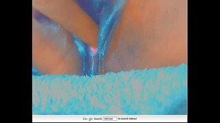 Latina saftige pussy op webcam