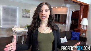 PropertySex - student fucks nxehtë gomar real estate agent