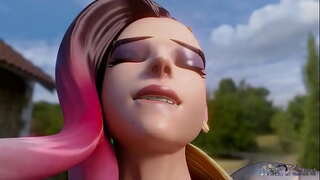 Overwatch үздік Сомбра трах