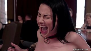 ���ల బానిస Veruca జేమ్స్ గైడ్స్ బానిస ట్రైనీ Sabrina బ్యాంకులు కోసం సేవ పతిత మరియు వారు హార్డ్ ఫక్ మరియు submit ఎగువ అంతస్తు గ్రూప్ సెక్స్ బానిసత్వం ఆధిపత్యాన్ని అణచివేత మరియు క్రూరత్వం పార్టీ